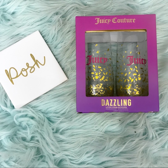 Juicy Couture Other - 5 for $25| Juicy Couture Dazzling Confetti Flutes